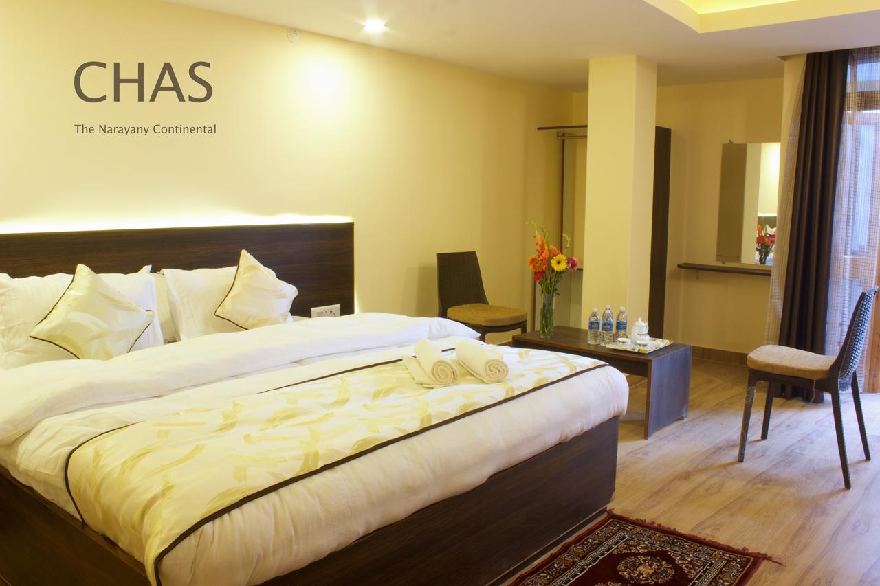 CHAS Narayani Continental Hotel Gangtok Bagian luar foto